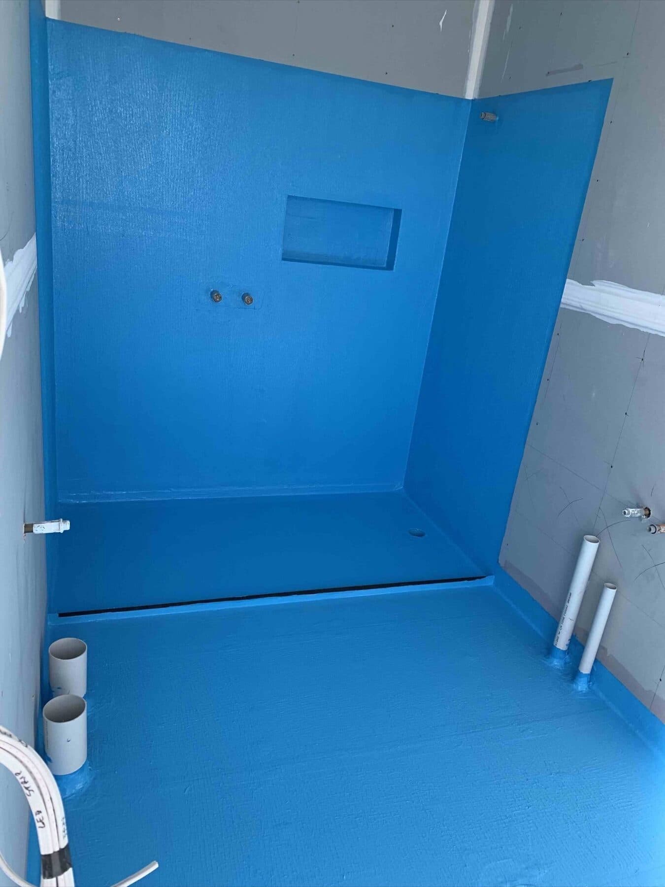 Bathroom waterproofing membrane installation in Sydney